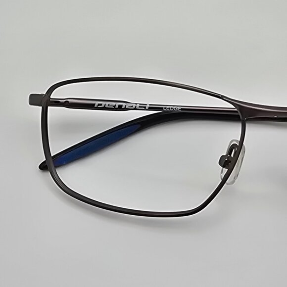 Denali Ledge Pewter Full Rim Eyeglasses Frame w/ Flexhinge 54-17-140 - Picture 13 of 13